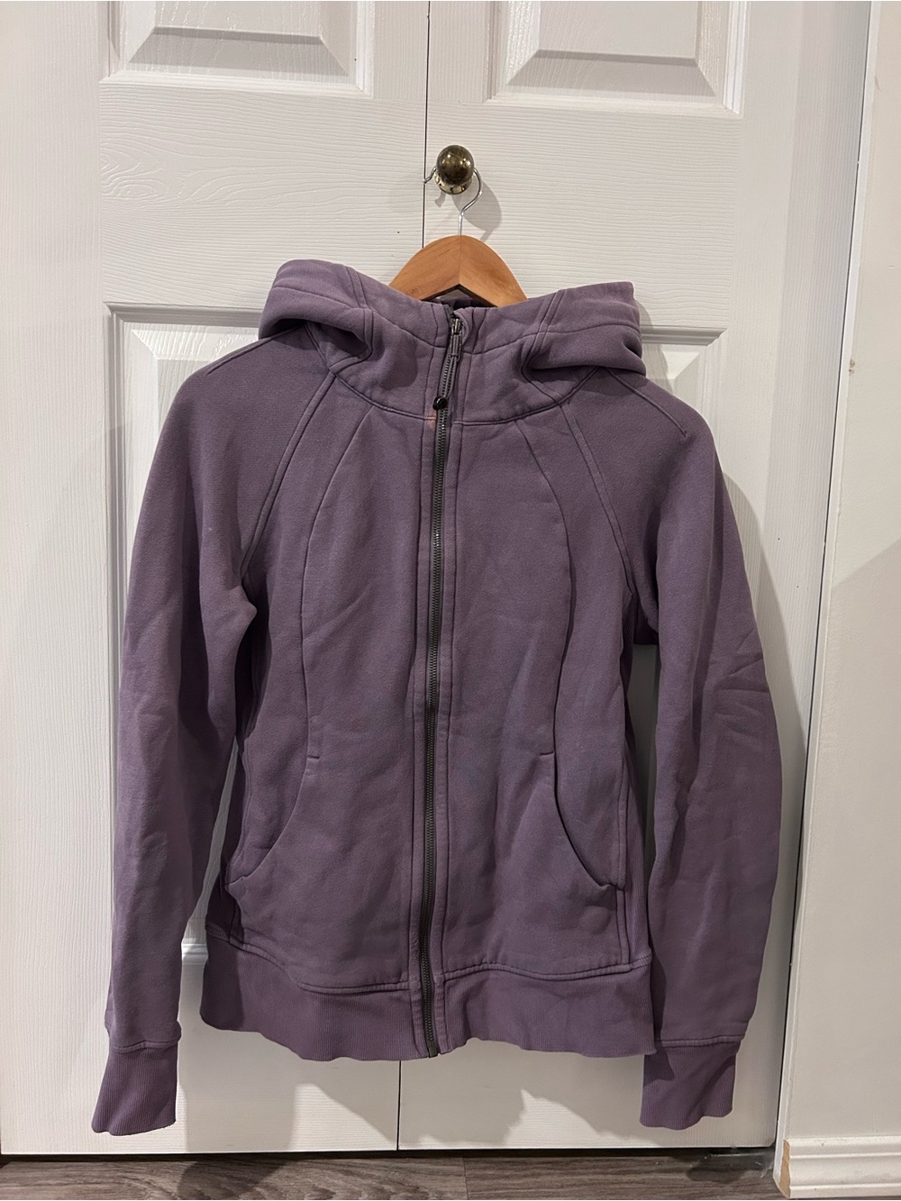 lululemon athletica Lavender Scuba full zip Hoodie